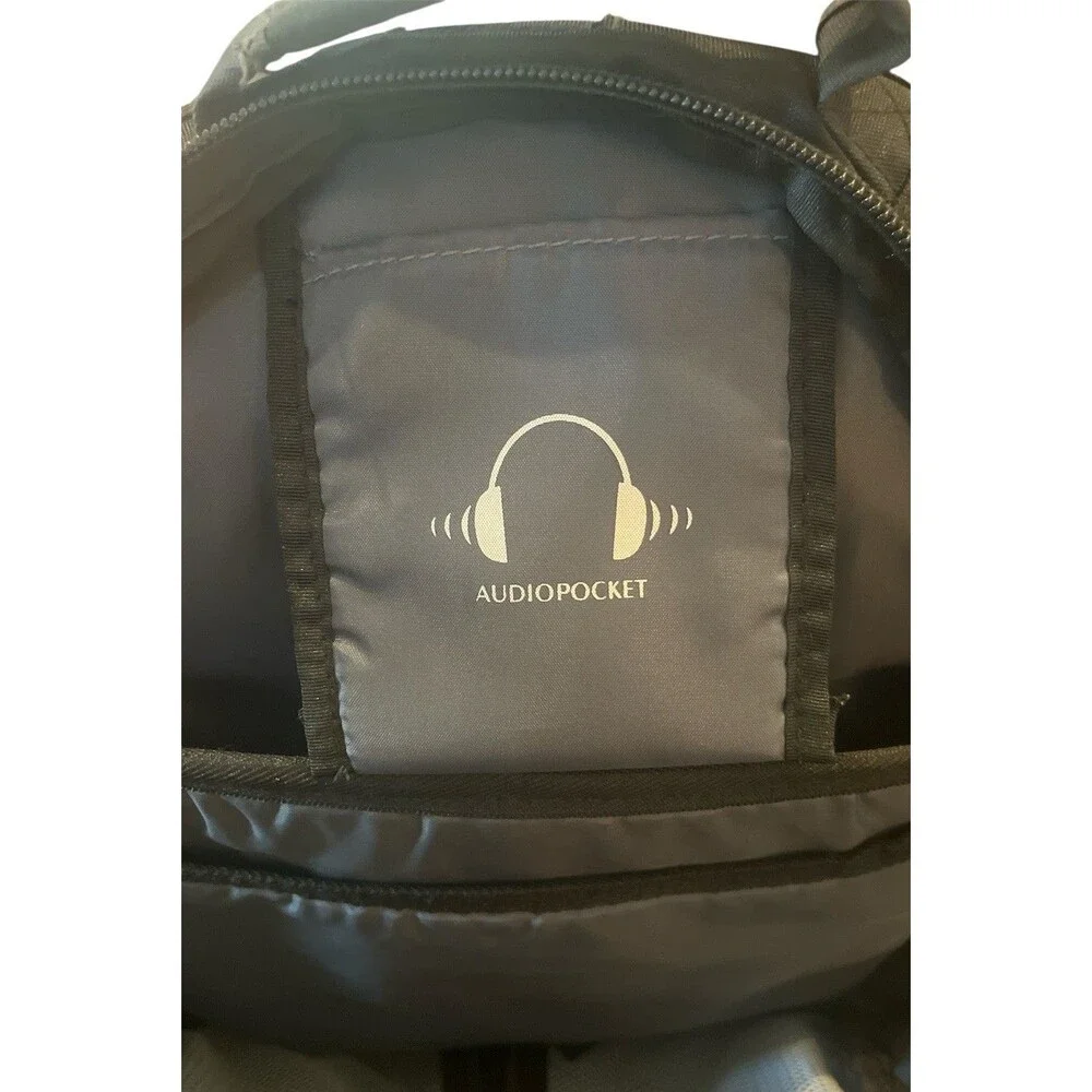 Obersee Black Diaper Bag Backpack With Changing Pad